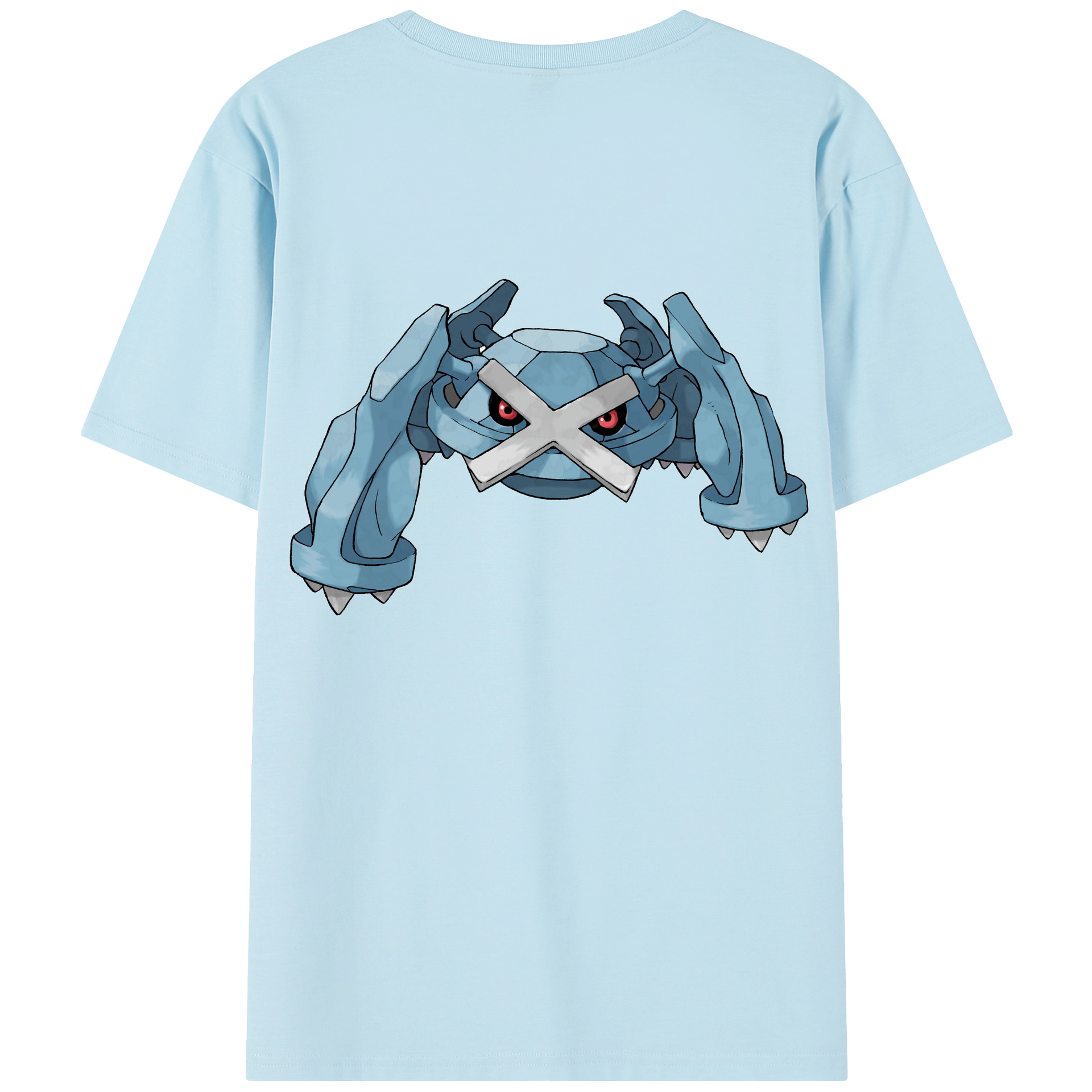 （画像用） ポケットモンスター Pokémon 綿100％半袖Tシャツ（背面プリント）